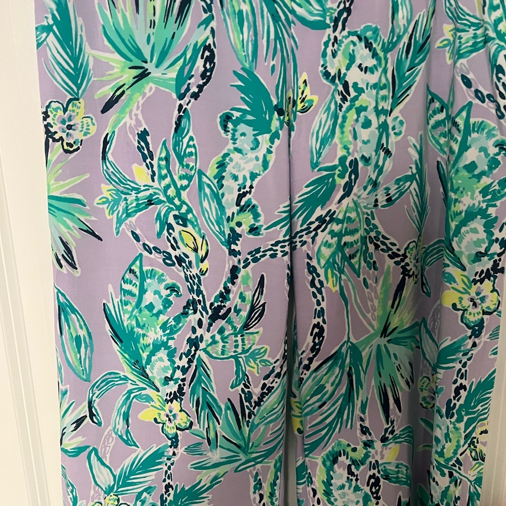 Lilly Pulitzer Multicolor Wide Leg Pants - Picture 3 of 12